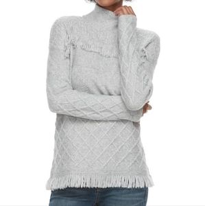 Sonoma Fringe Sweater Size S